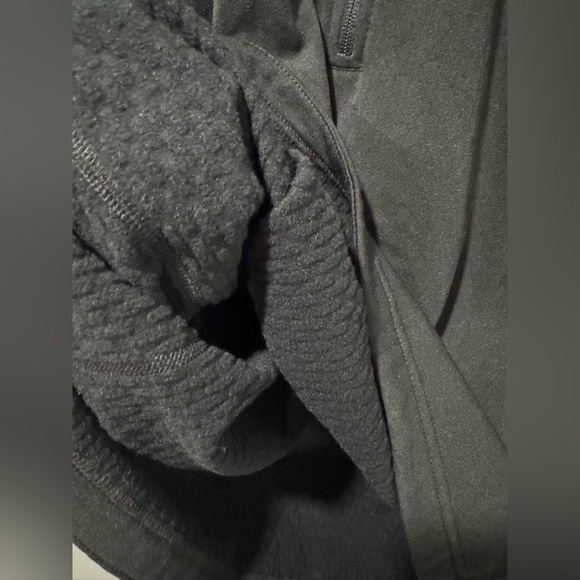 Black Diamond Men’s 1/2 Zip Black Fleece Jacket Size Large - Picture 6 of 8